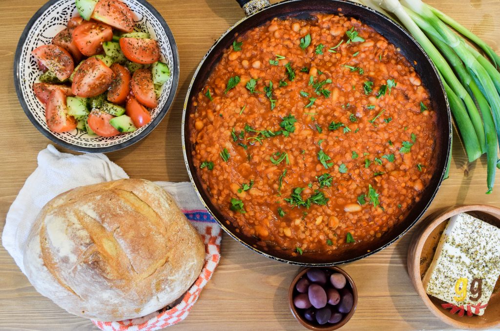 FASOLADA GREEK POSH BEANS ON TOAST 30 minute meals ggmix